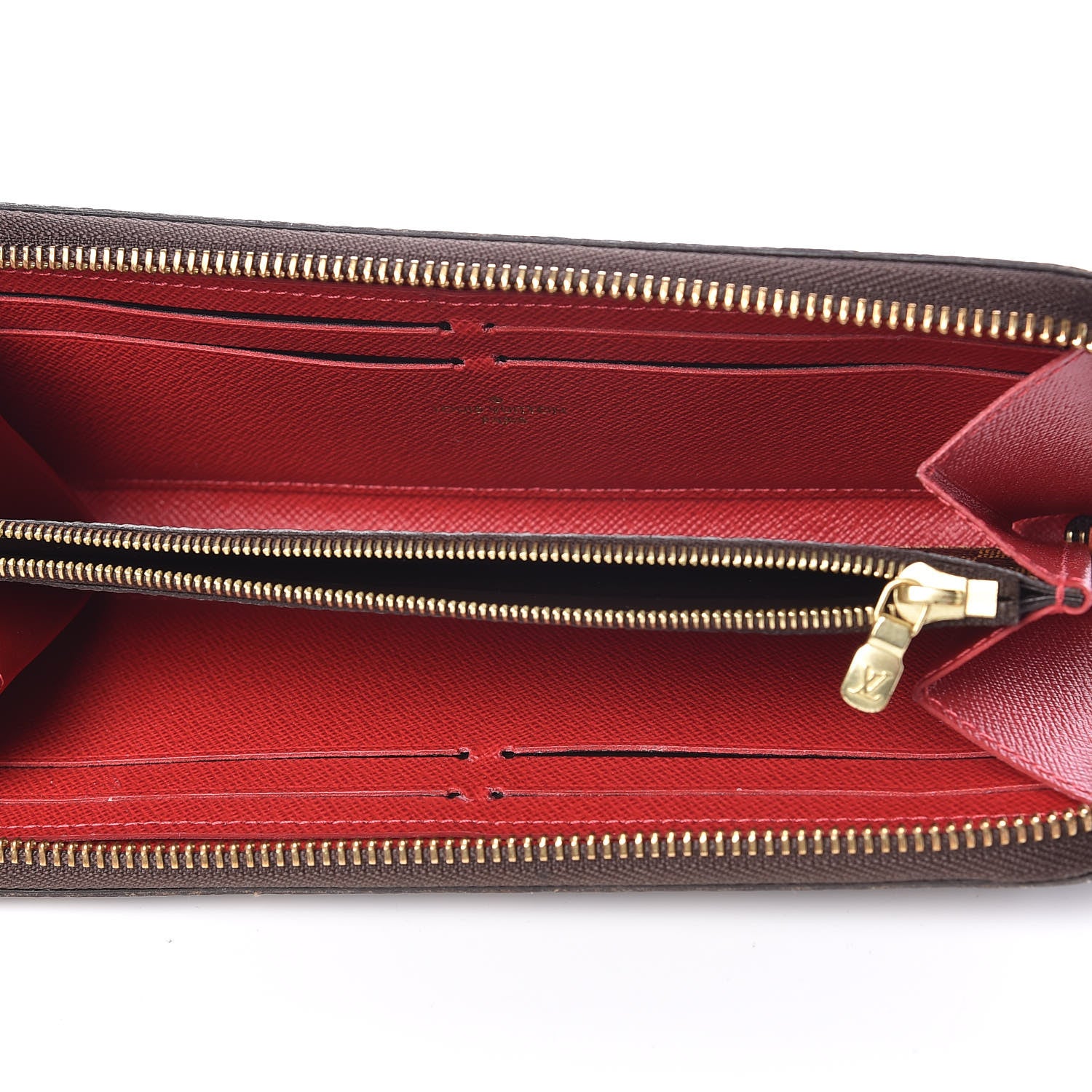 Louis Vuitton Damier Ebene Clemence Wallet 5 of 8