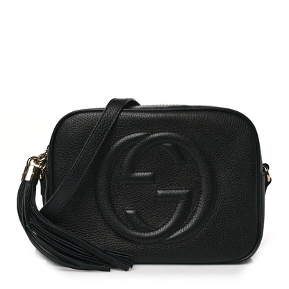 Gucci Pebbled Calfskin Small Soho Disco Bag Black 1 of 11