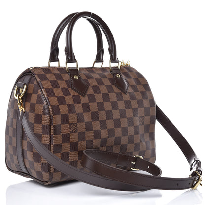 Louis Vuitton Damier Ebene Speedy Bandouliere 25 3 of 8