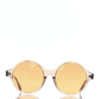 Celine Round Sunglasses CL40051F Transparent Orange 2 of 6
