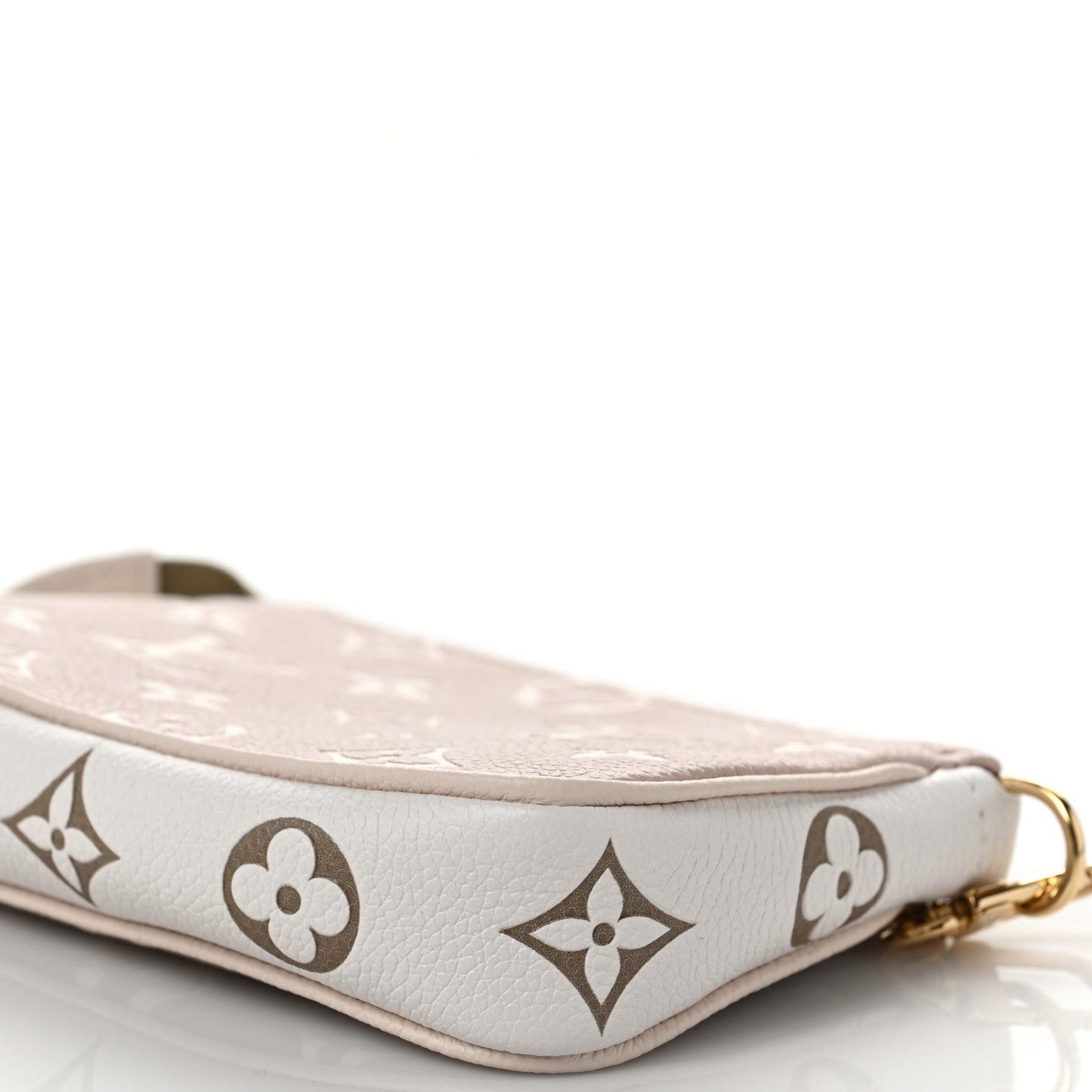 Empreinte Spring in the City Mini Pochette Accessories Kaki Beige Cream