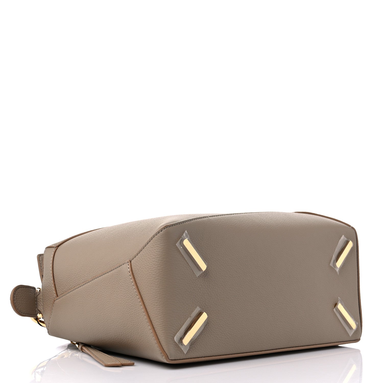 Loewe Grained Calfskin Small Puzzle Edge Bag Sand 4 of 8