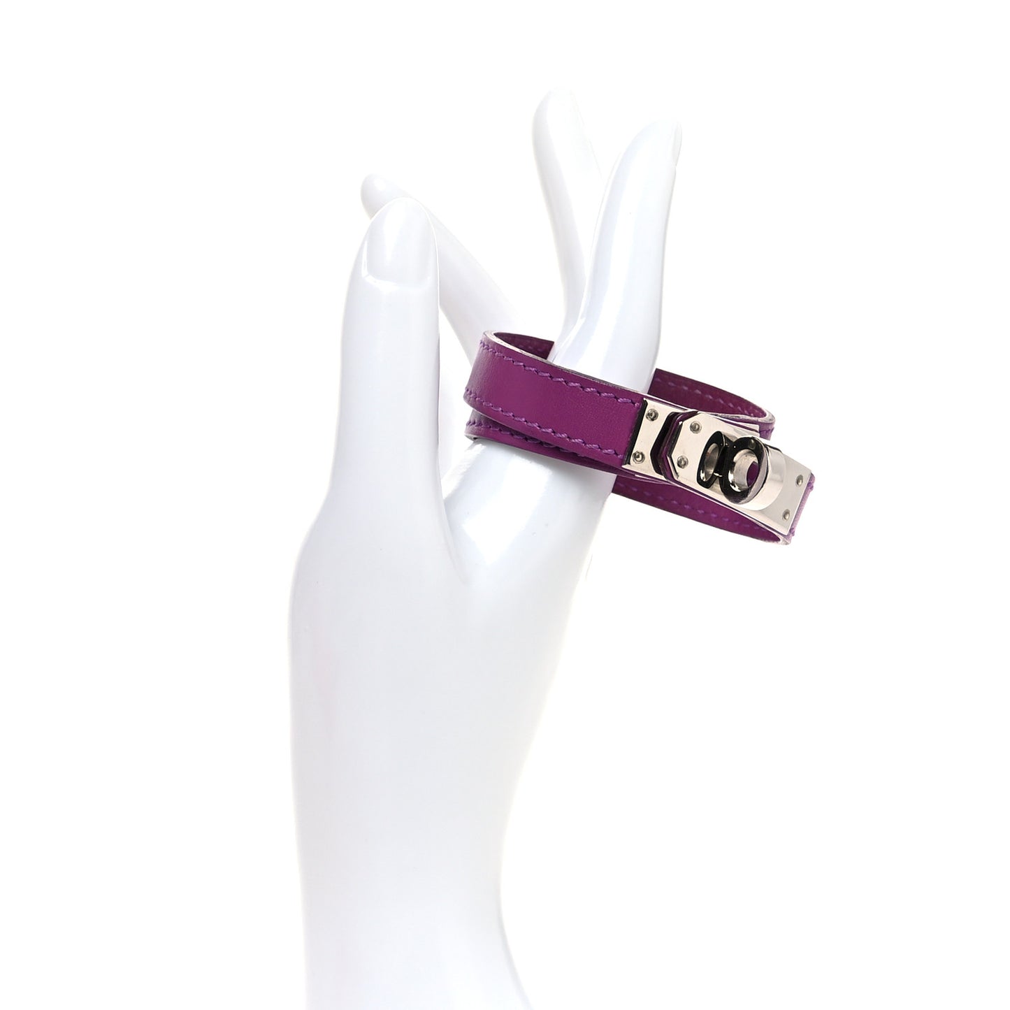 Swift Kelly Double Tour Bracelet S Cyclamen