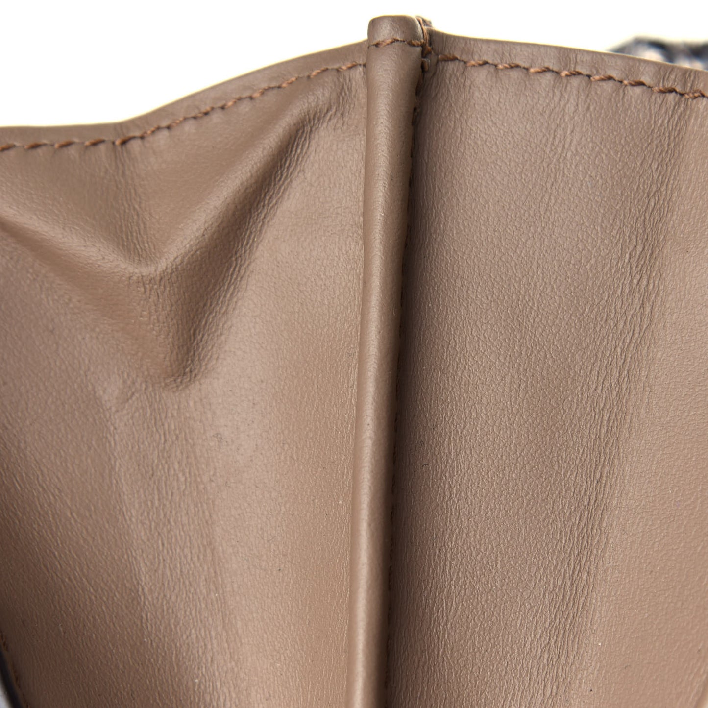 GG Supreme Monogram Mini Dionysus Chain Wallet Beige Taupe