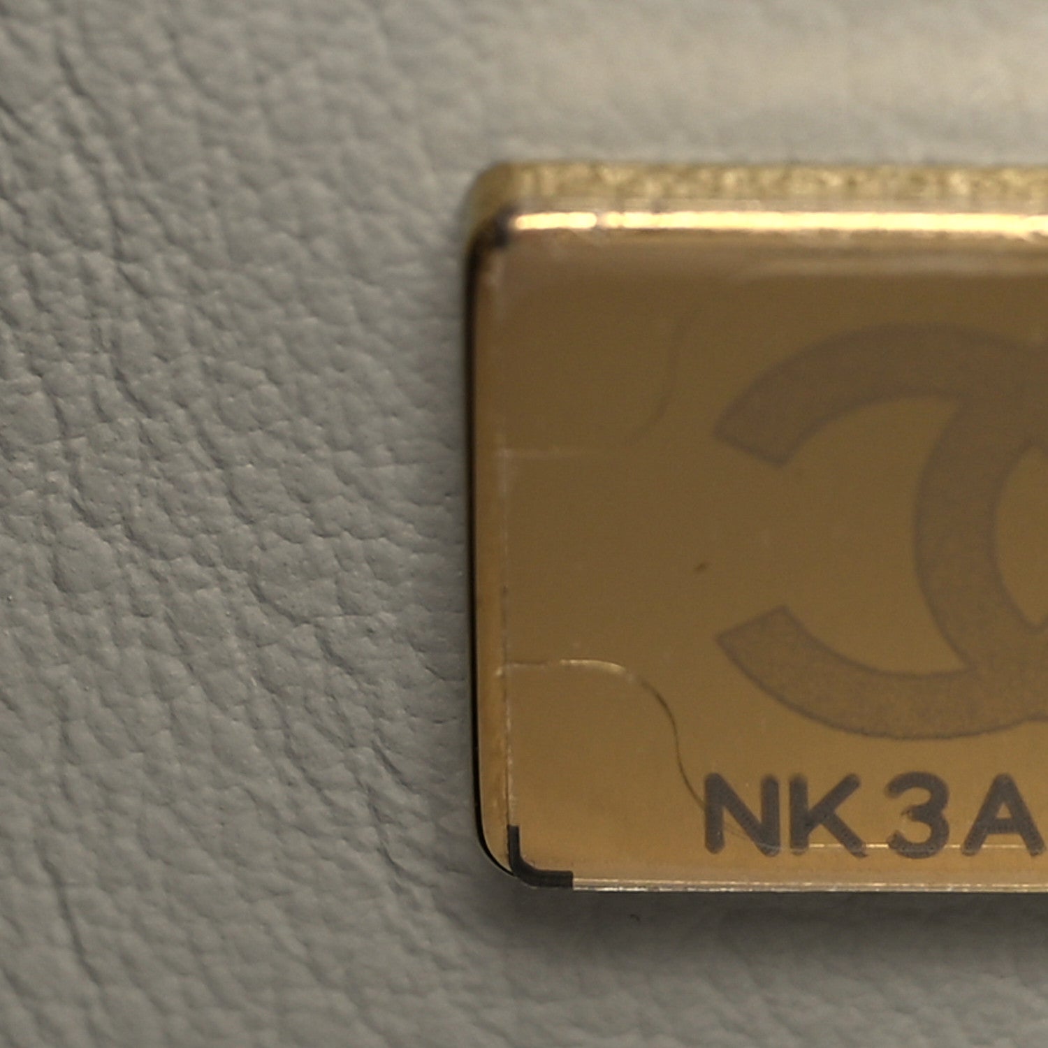 Chanel Lambskin Quilted Mini Rectangular Pearl Crush Flap Grey 7 of 11