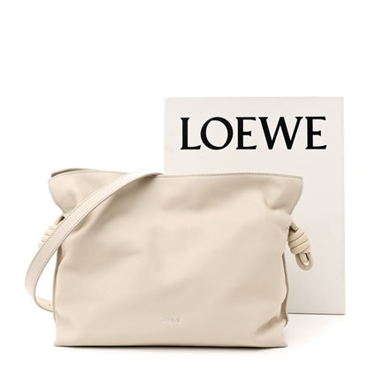 Loewe Mellow Nappa Medium Flamenco Knot Clutch Sea Salt 10 of 10