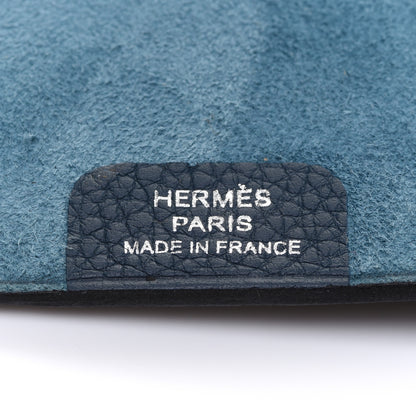 Hermes Togo Ulysse PM Notebook Cover Bleu de Prusse 6 of 9