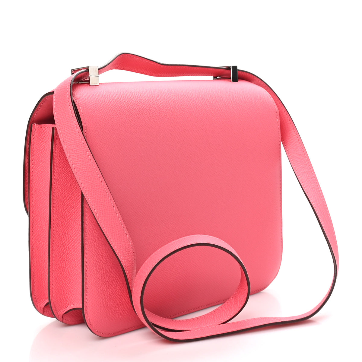 Hermes Epsom Constance 24 Rose Azalee 3 of 11