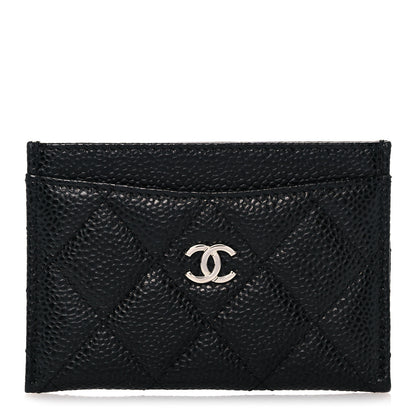 Chanel Caviar Quilted Card Holder Black 1 of 9