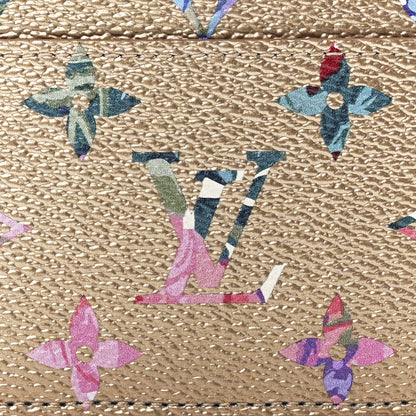 Louis Vuitton Metallic Monogram LV Garden Card Holder Gold 7 of 11