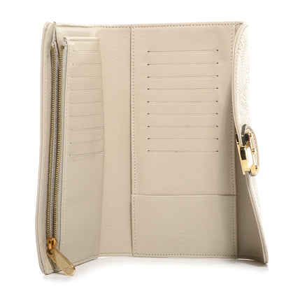 Louis Vuitton Mahina Amelia Wallet Ivory 5 of 8