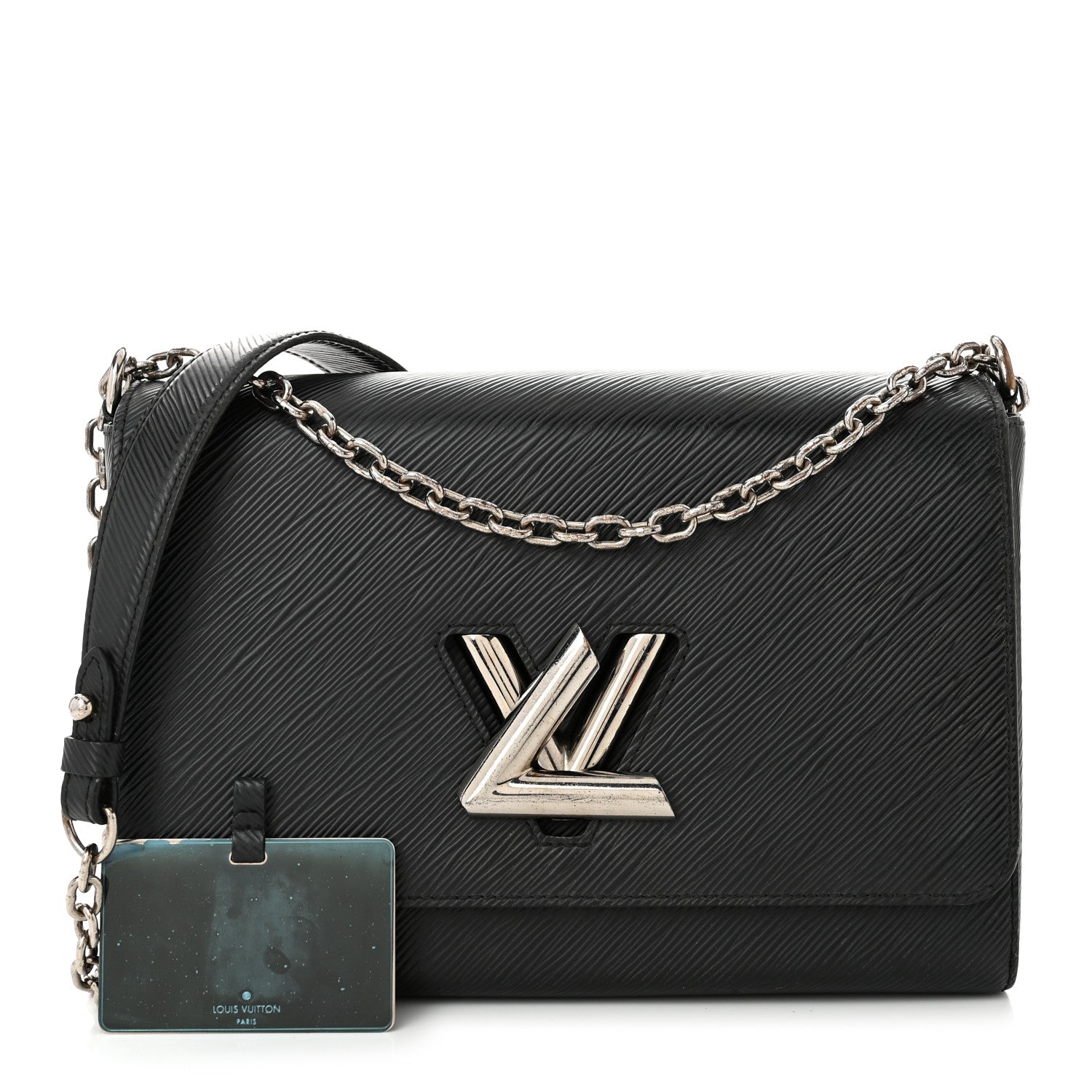 Louis Vuitton Epi Twist Shoulder Bag GM Black 3 of 11