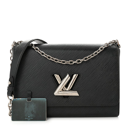 Louis Vuitton Epi Twist Shoulder Bag GM Black 3 of 11