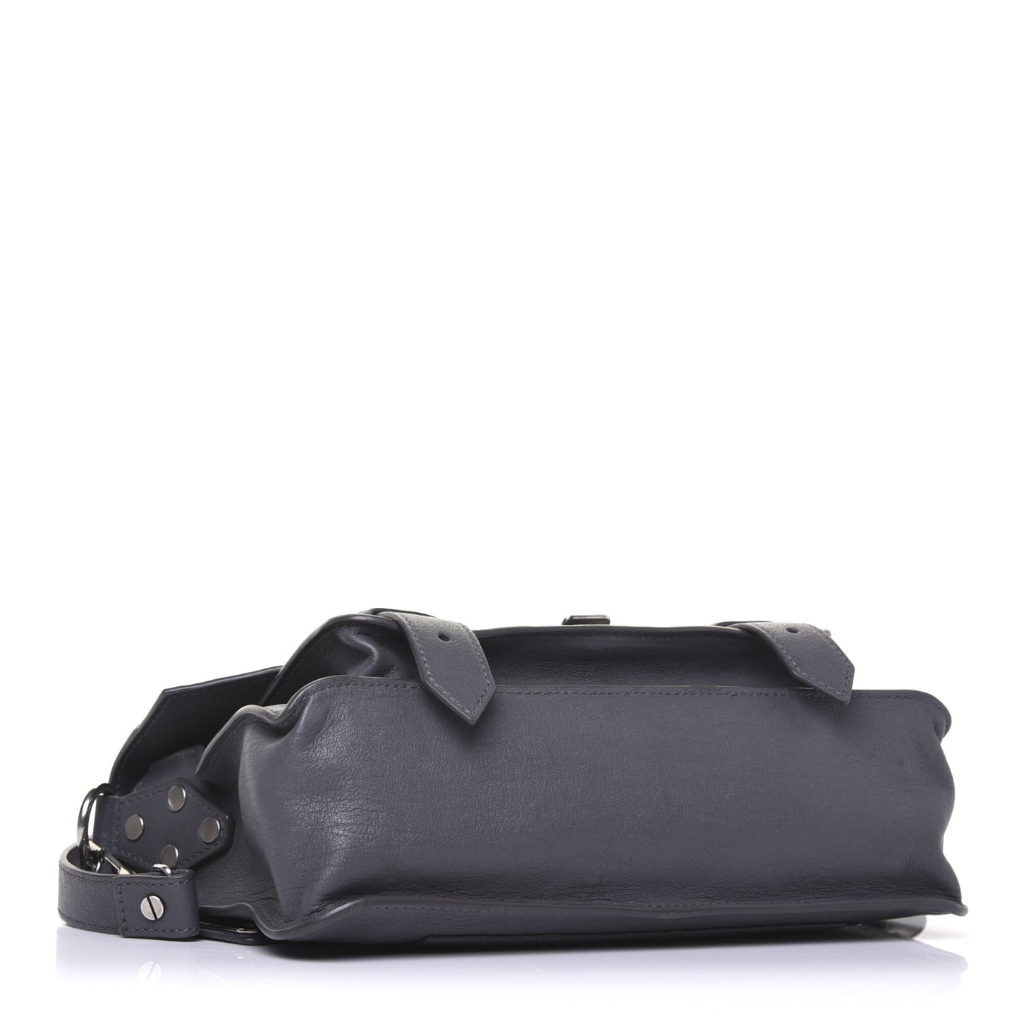 Lambskin Tiny PS1 Satchel Heather Grey