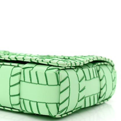 Bottega Veneta Nappa Maxi Intrecciato Overlock Stitched Cassette Crossbody Bag Parakeet 11 of 11