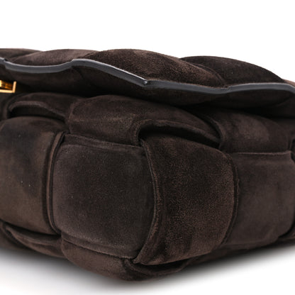 Bottega Veneta Suede Maxi Intrecciato Padded Chain Cassette Crossbody Bag Fondant 11 of 11