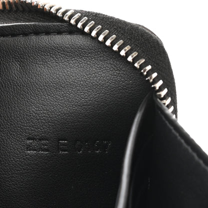 Givenchy Calfskin Logo Star Embossed Zip Around Wallet Black 7 of 8