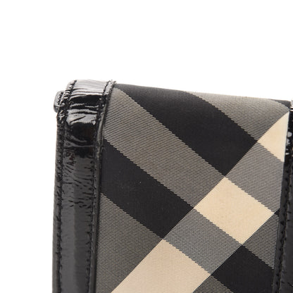 Burberry Beat Check Penrose Continental Wallet Black 6 of 12