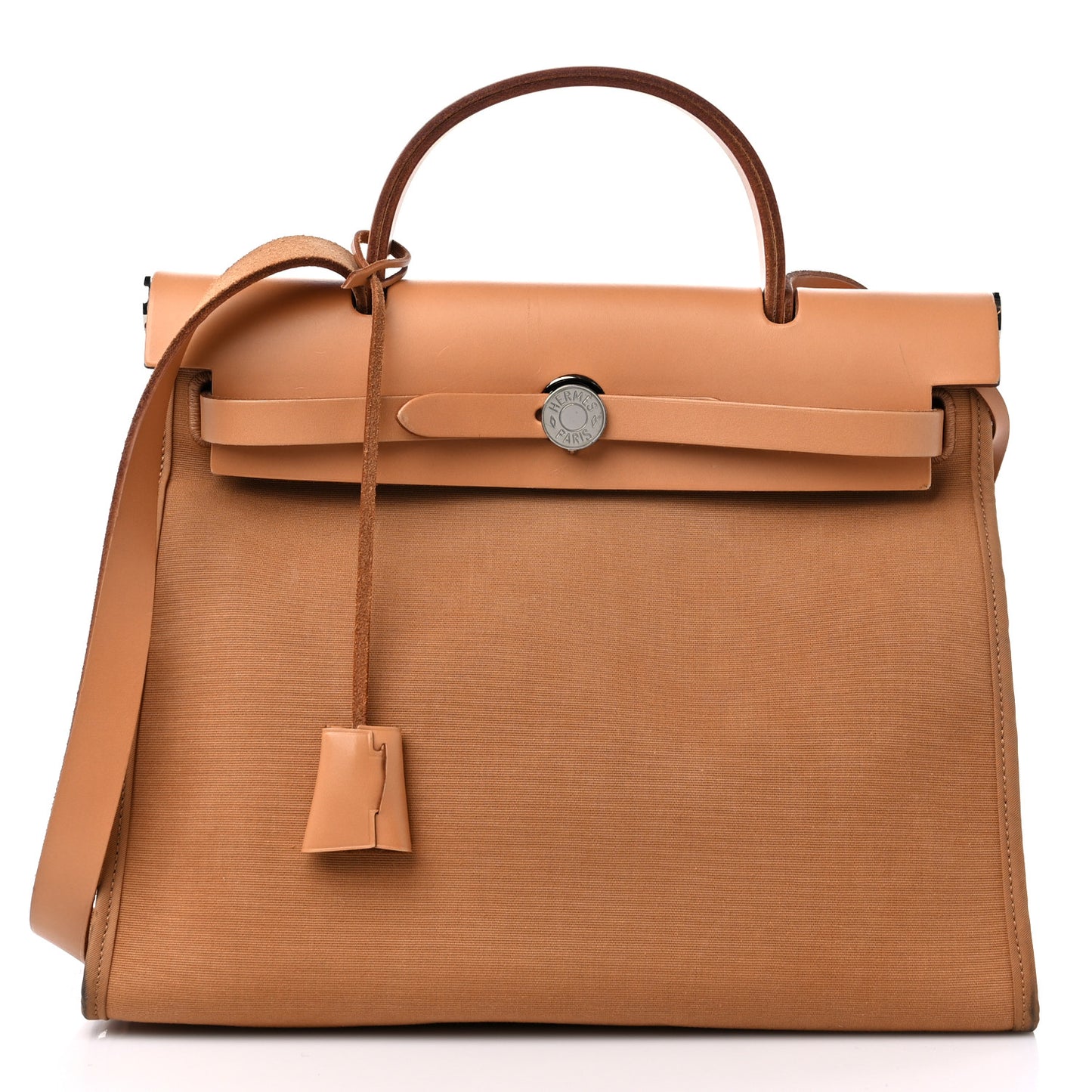 Toile Vache Hunter Herbag Zip 31 PM Natural Orange