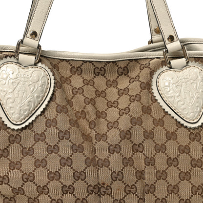 Gucci Monogram Large Tribeca Tote Off White 8 of 10
