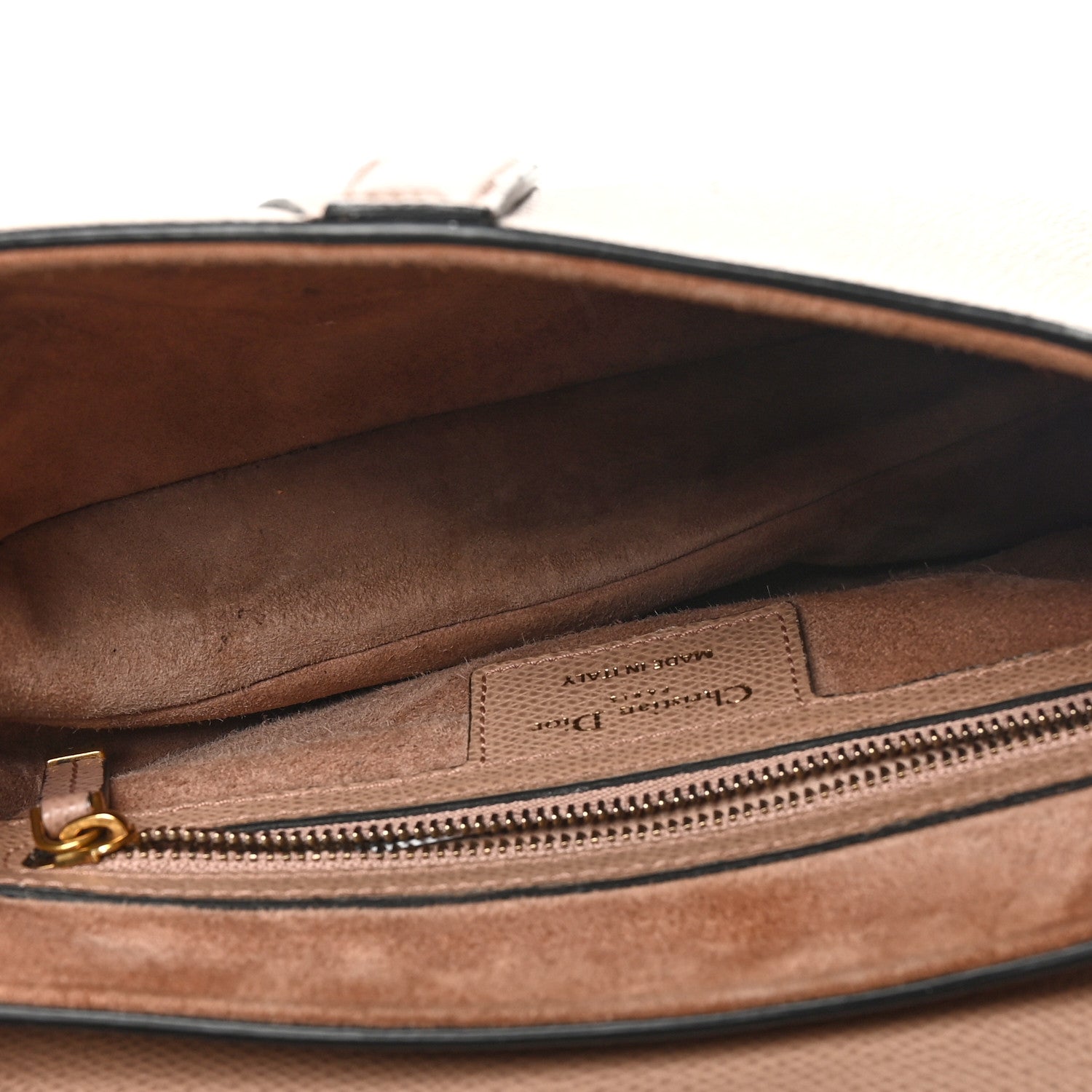 Christian Dior Grained Calfskin Saddle Bag Fard 5 of 10