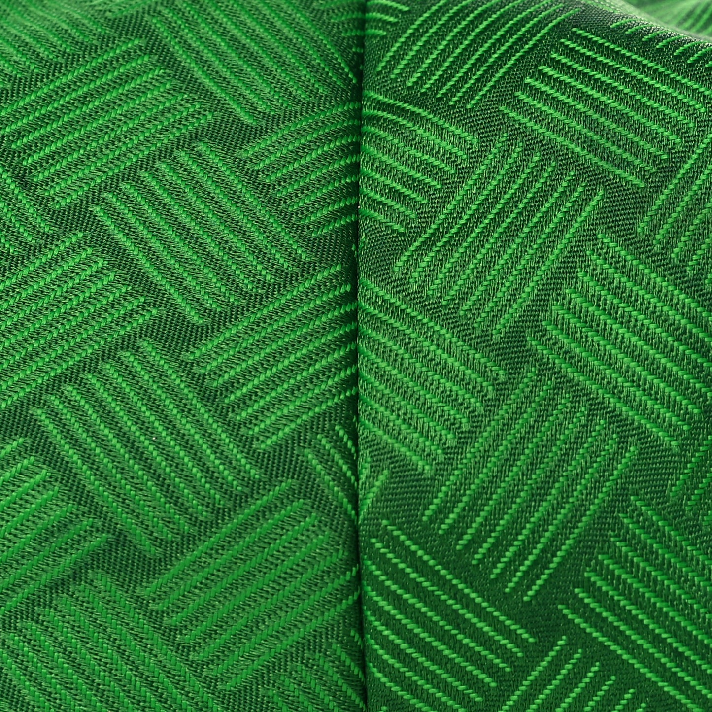Jacquard Mini Double Knot Bag Green