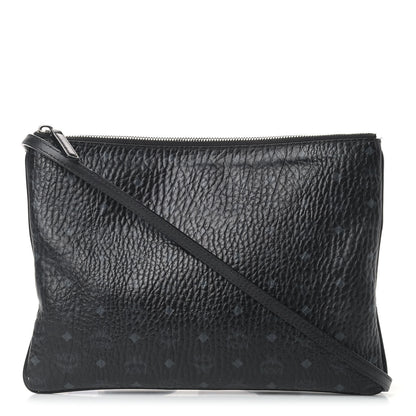 MCM Visetos Crossbody Pouch Black 1 of 13