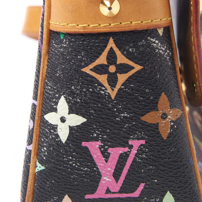 Louis Vuitton Monogram Multicolor Sologne Black 10 of 13