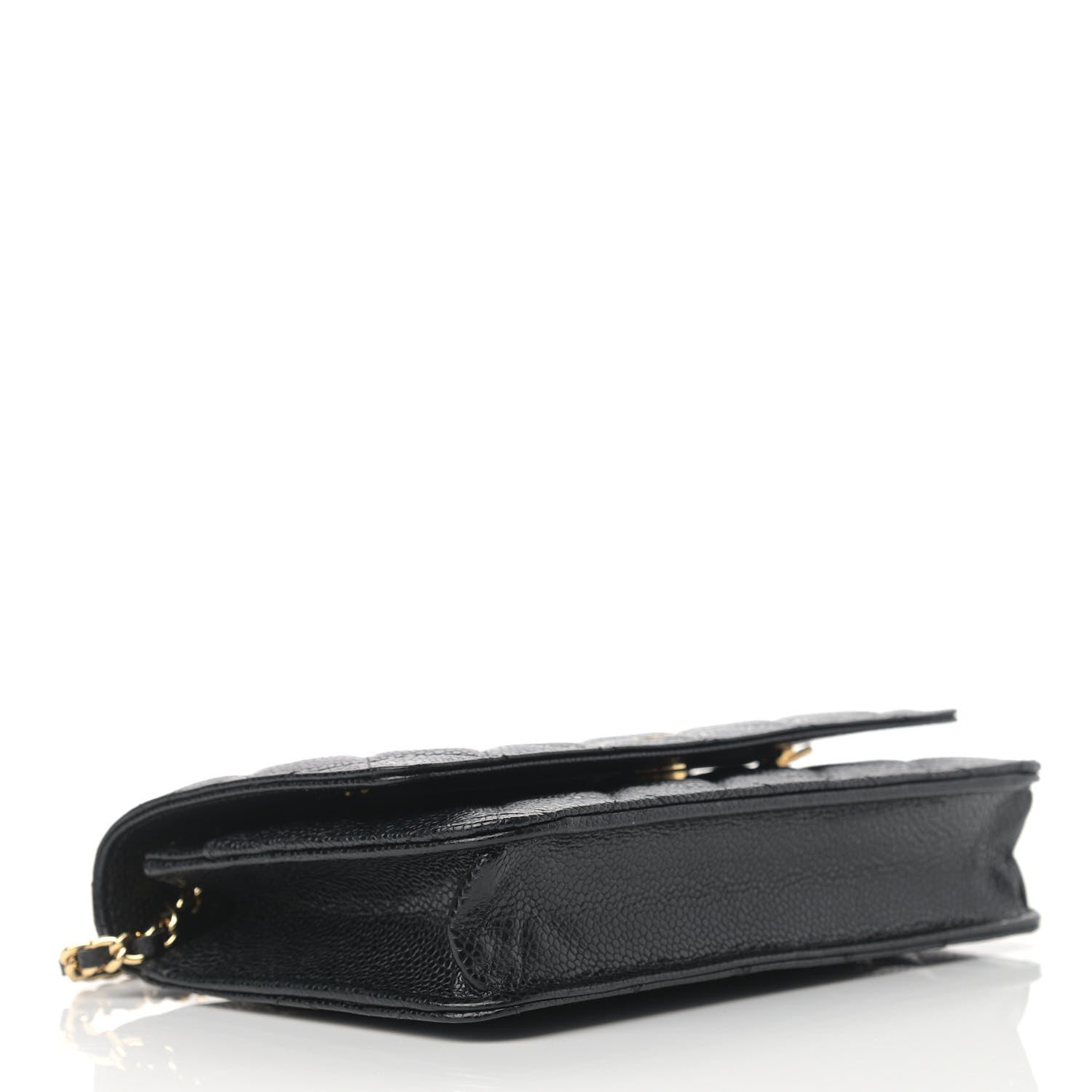Chanel Caviar Quilted Wallet On Chain WOC Black 4 of 15