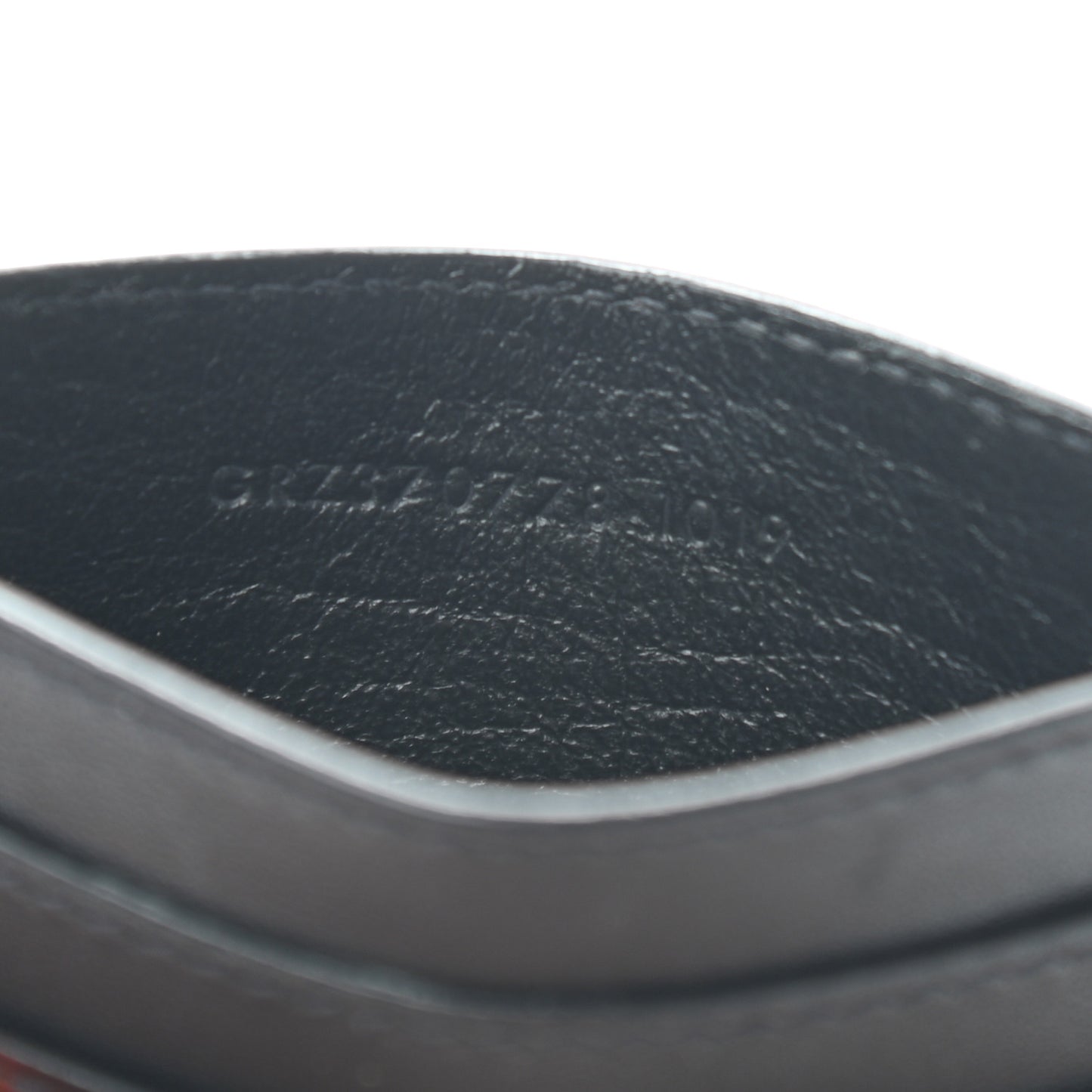 Patent Monogram Credit Card Case Tortoiseshell