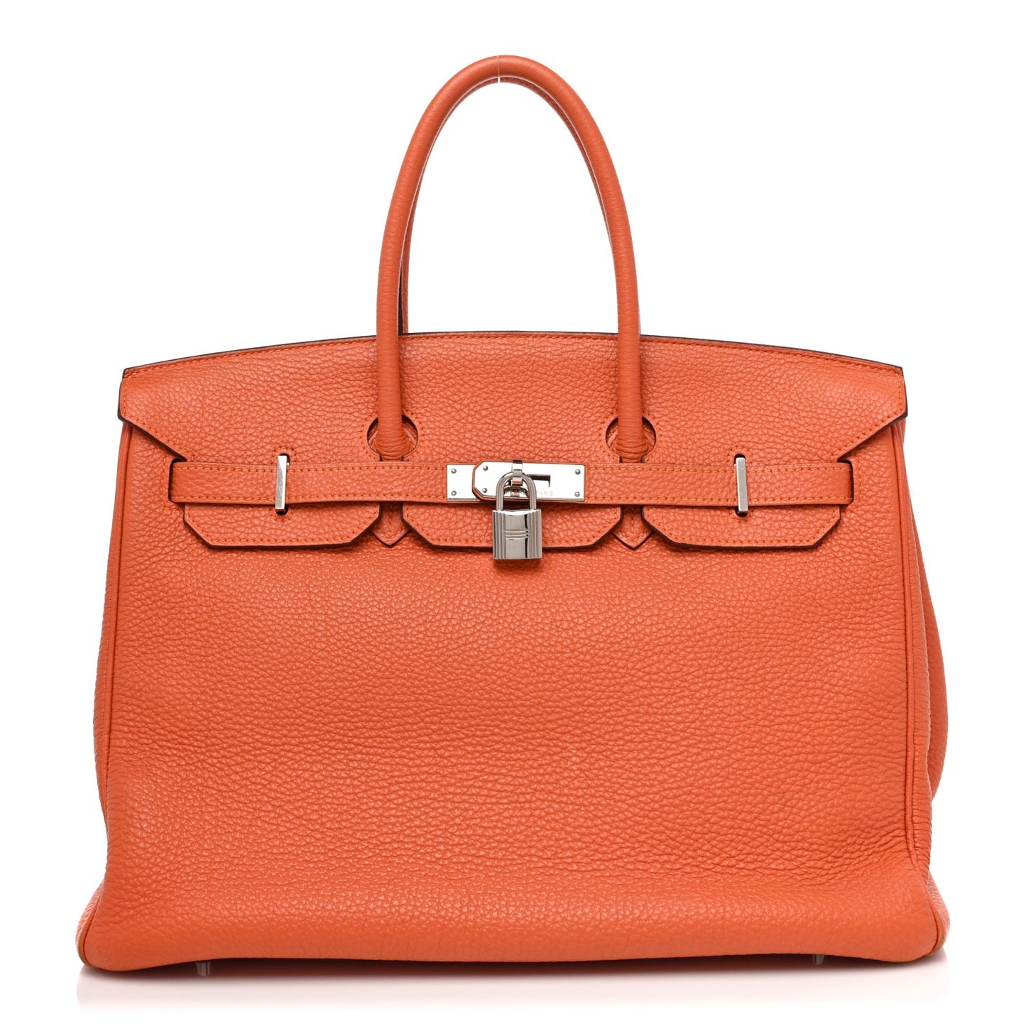 Togo Birkin 35 Orange