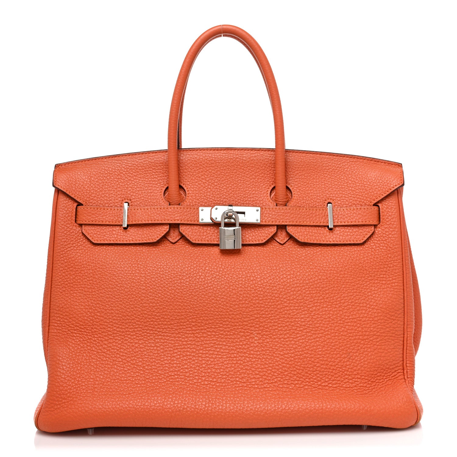Hermes Togo Birkin 35 Orange 1 of 23