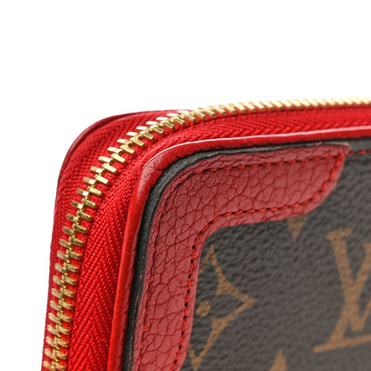 Louis Vuitton Monogram Retiro Zippy Wallet Cherry 10 of 13