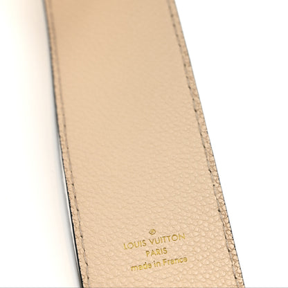 Louis Vuitton Empreinte Monogram Bandouliere Shoulder Strap Black Beige 4 of 7