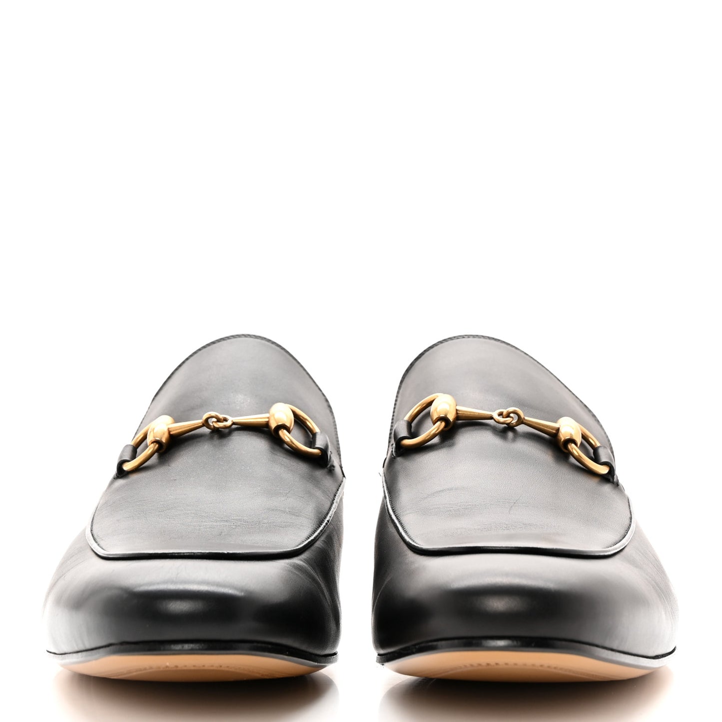 Calfskin Mens Princetown Slippers 9 Black