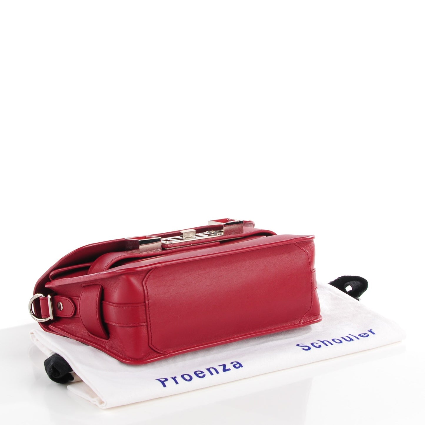 Calfskin PS11 Classic Shoulder Bag Chianti