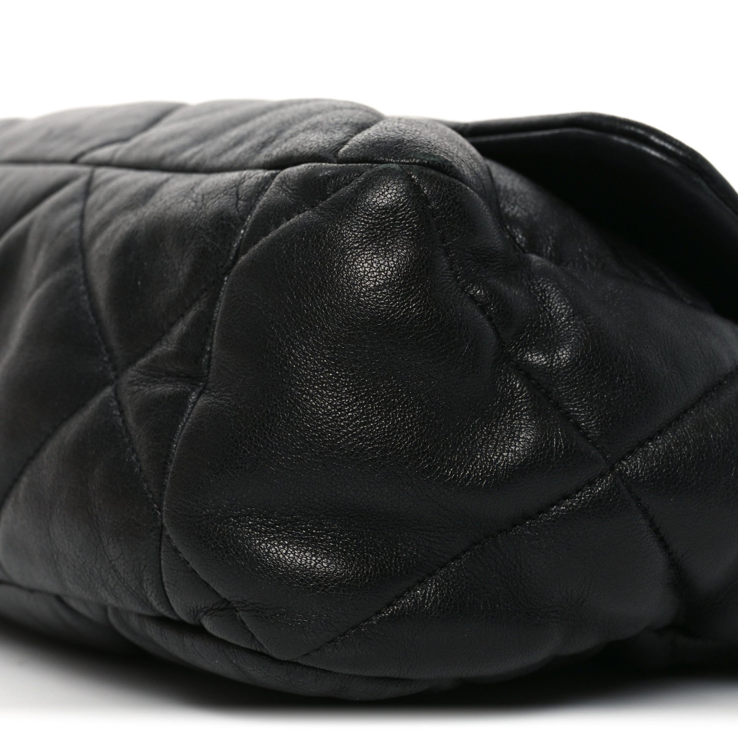 Chanel Lambskin Quilted Maxi Chanel 19 Flap Black 10 of 10