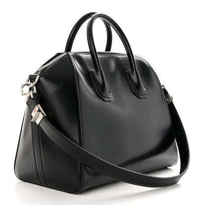 Givenchy Shiny Lord Calfskin Medium Antigona Black 3 of 13