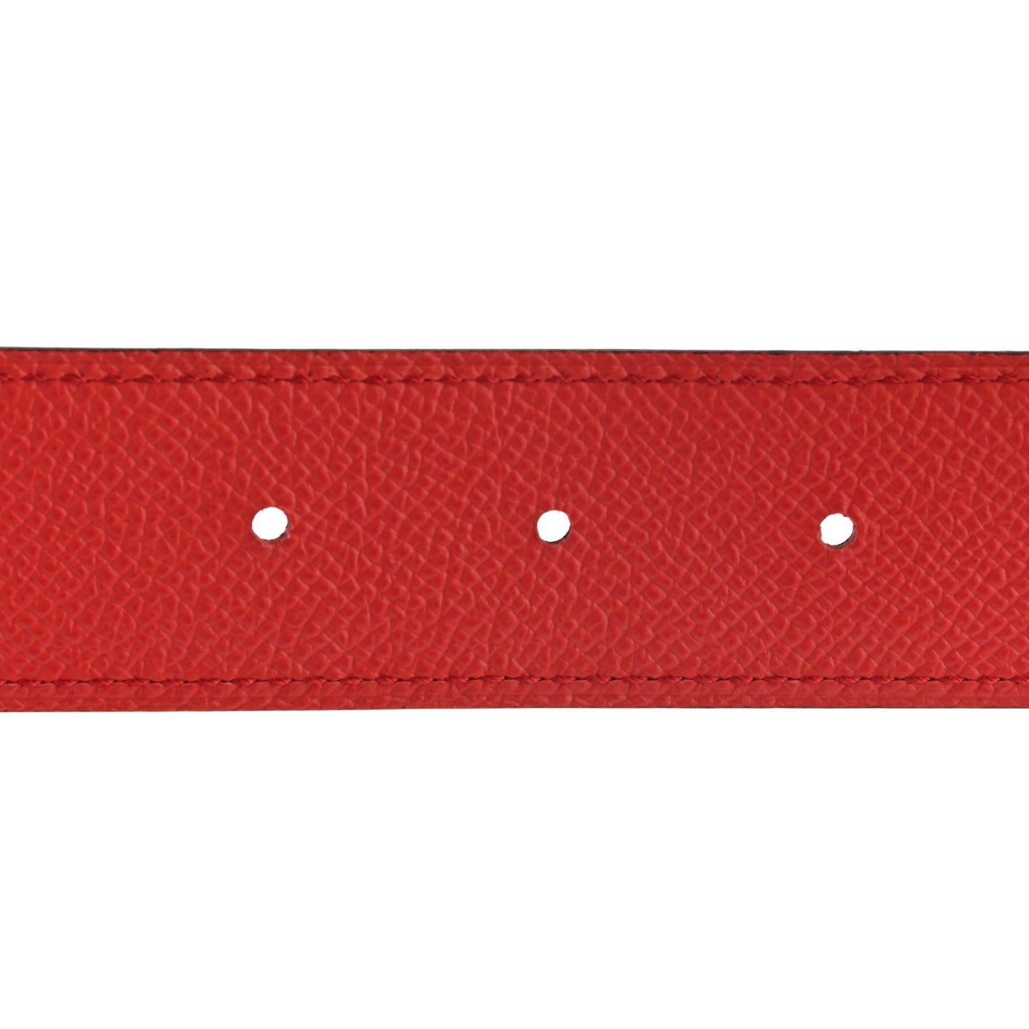 Swift Epsom 32mm Gamma Belt 85 Capucine Rouge Casaque