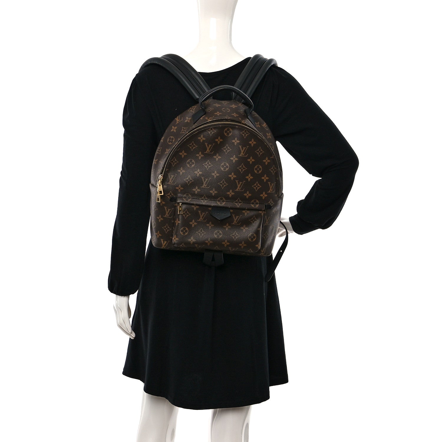 Louis Vuitton Monogram Palm Springs Backpack MM 2 of 10