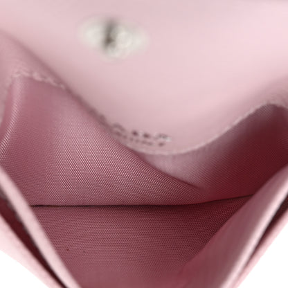 Prada Saffiano Triangle Card Holder Wallet Alabastro 5 of 8
