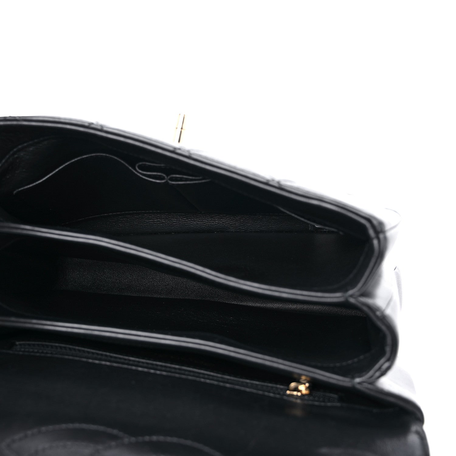 Chanel Lambskin Quilted Small Trendy CC Dual Handle Flap Bag Black 5 of 12