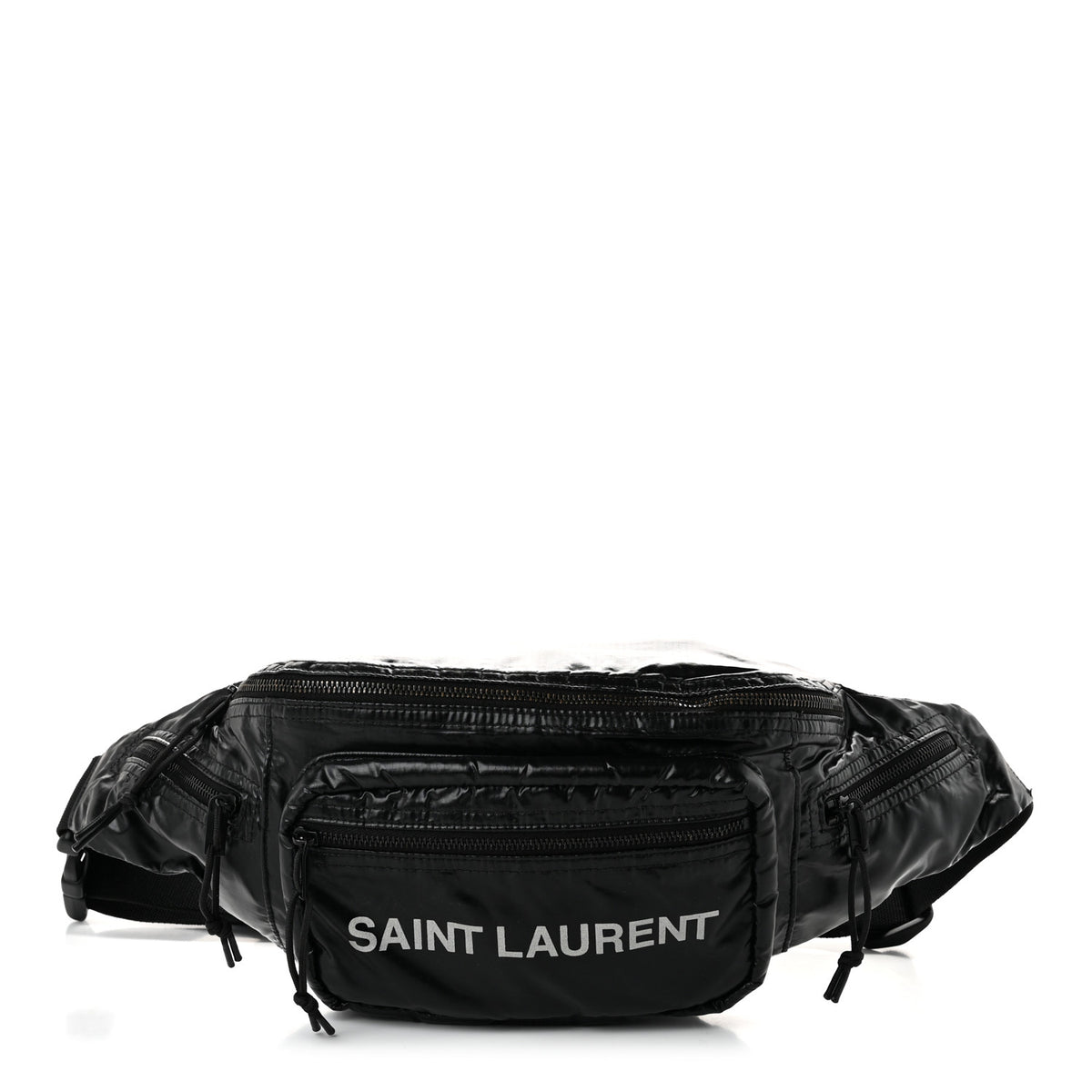Nylon Logo Nuxx Body Belt Bag Black