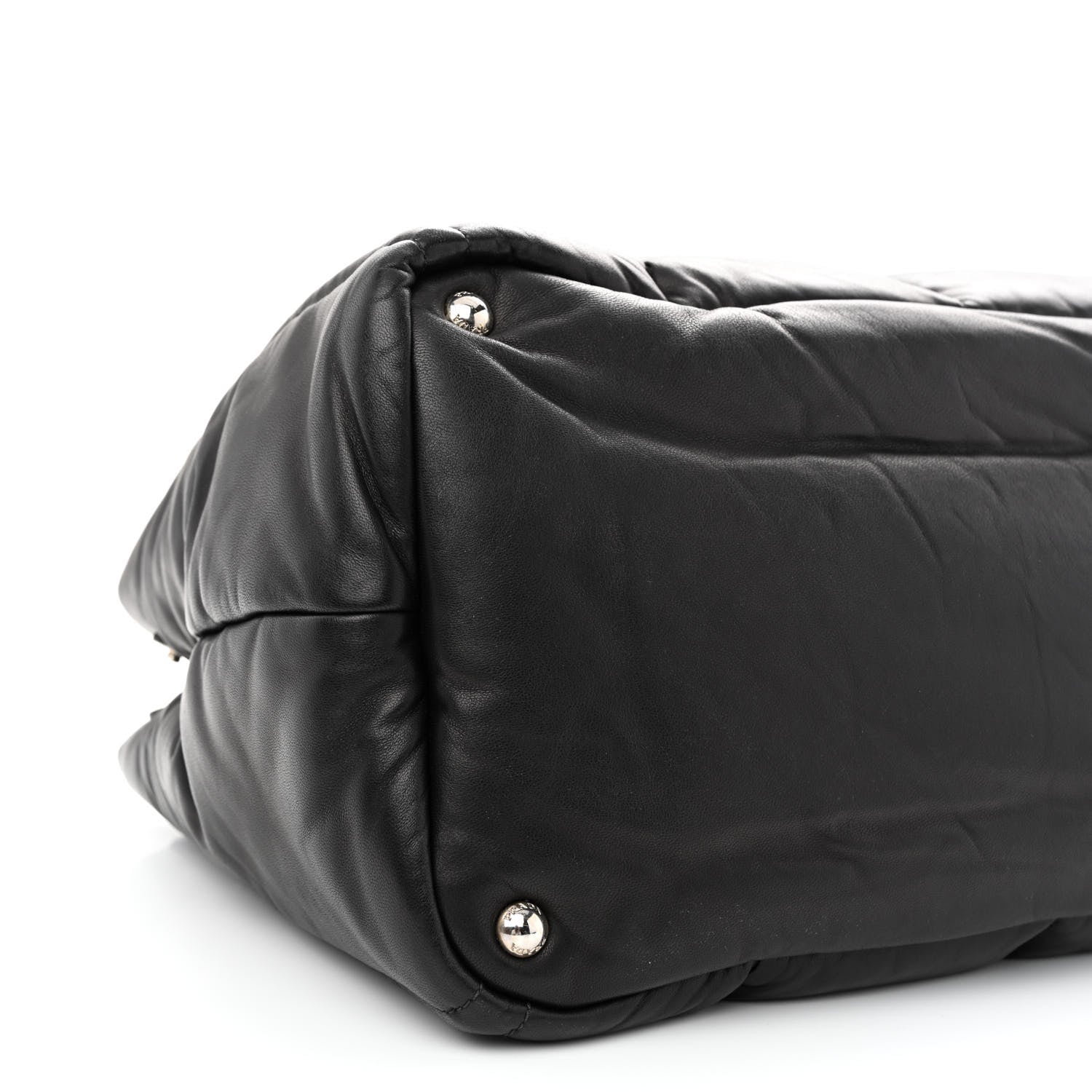 Prada Nappa Bomber Tote Black 10 of 11
