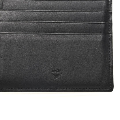 MCM Visetos Bi-Fold Wallet Black 6 of 6