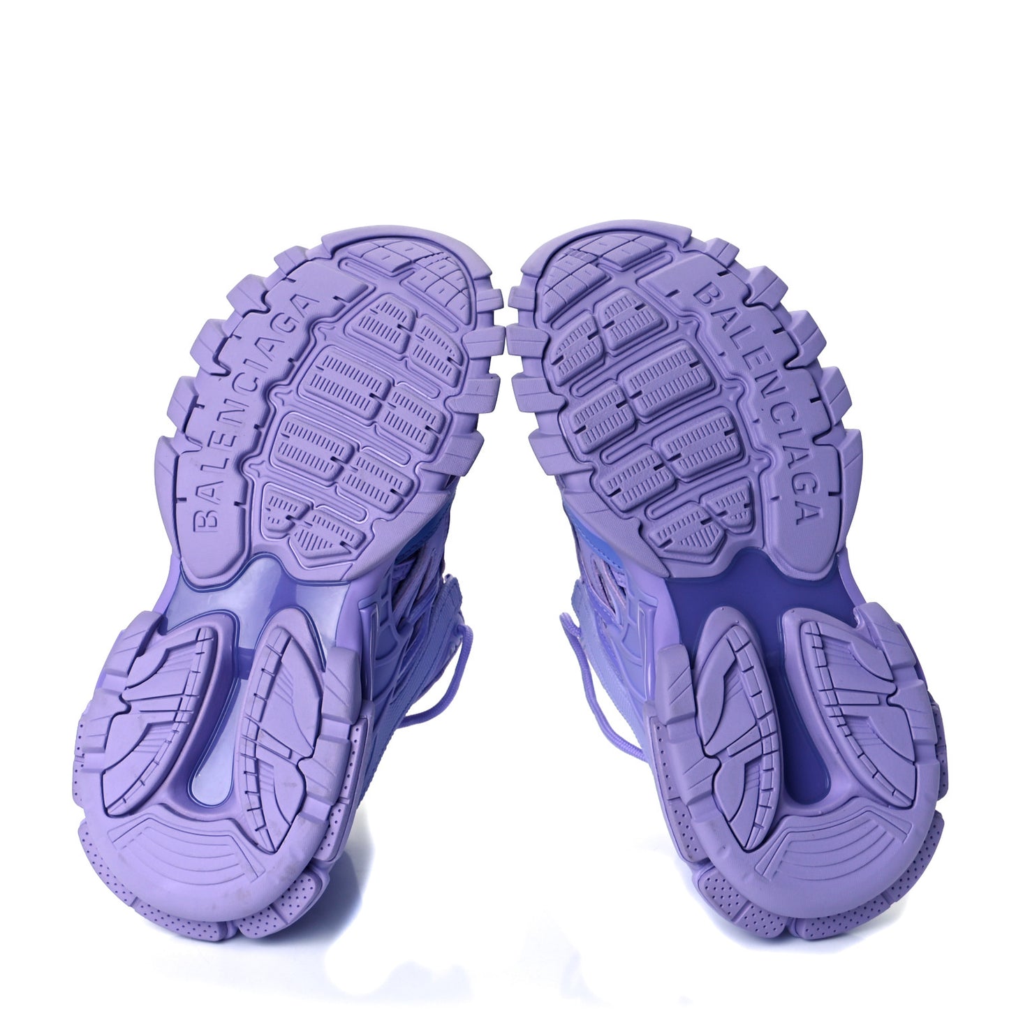 Rubber Mesh Full Color Womens Track.2 Open Sneakers 37 Lilac