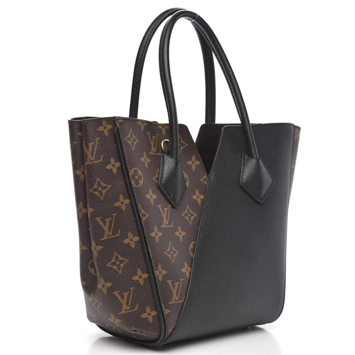 Calfskin Monogram Kimono Tote PM Black