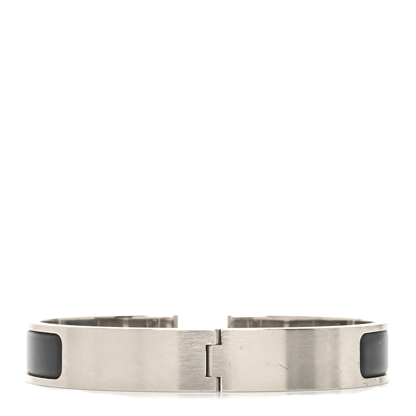 Matte Enamel Narrow Clic Clac HH Bracelet T6 Black