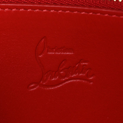 Christian Louboutin Calfskin Panettone Spiked Zip Around Wallet Pink 6 of 8