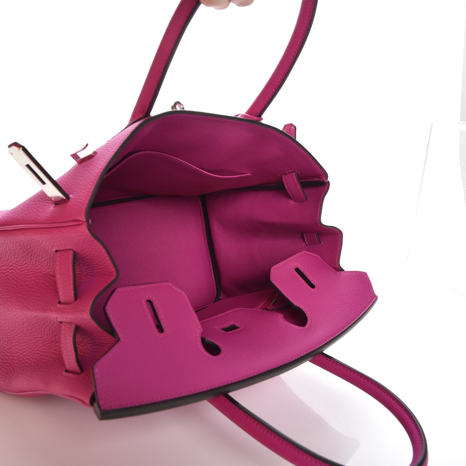 Hermes Togo Birkin 30 Rose Pourpre 8 of 30